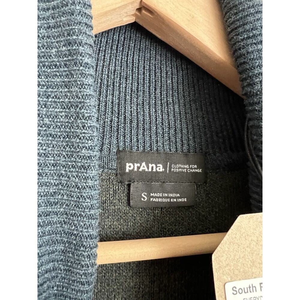 PRANA Womens South Rock Sweater Dress Size Small Gray Blue Midi NWT - Picture 7 of 9
